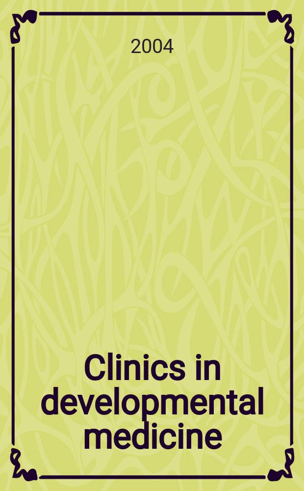 Clinics in developmental medicine : Publ. by the Spastics soc. №164/165 : The Treatment of gait problems in cerebral palsy