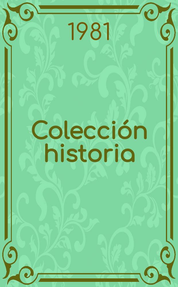 Colección historia