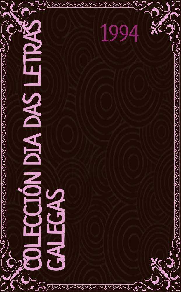 Colecci&oacute;n Dia das letras galegas : Lu&iacute;s Seoane