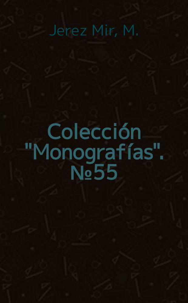 Colección "Monografías". №55 : Elites políticas y centros de extracción