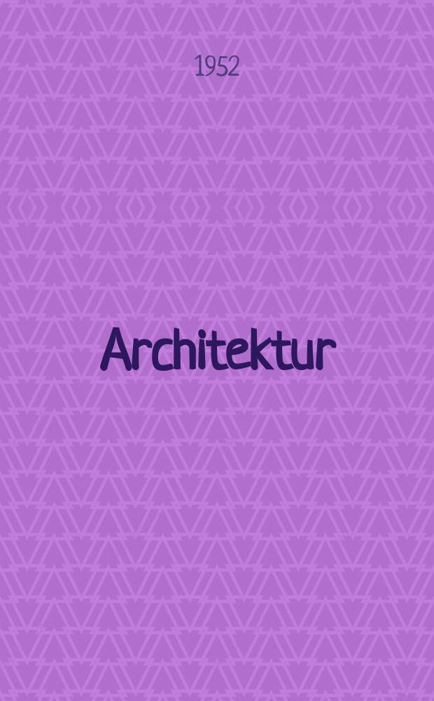 Architektur