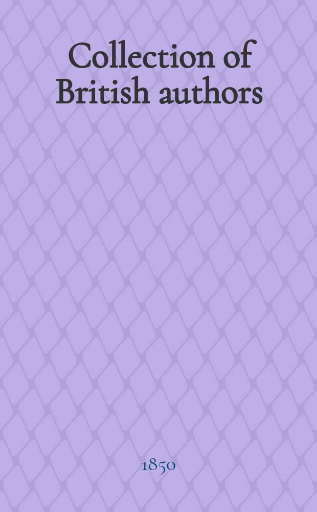 Collection of British authors