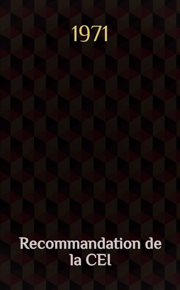 Recommandation de la CEI : Publication. 56–2 : Disjoncteurs à courant alternatif à haute tension