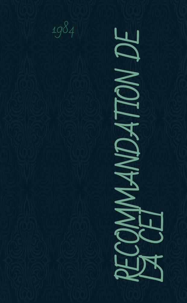 Recommandation de la CEI : Publication. 51–7 : Appareils mesureurs électriques indicateurs analogiques à action directe et leurs accessoires