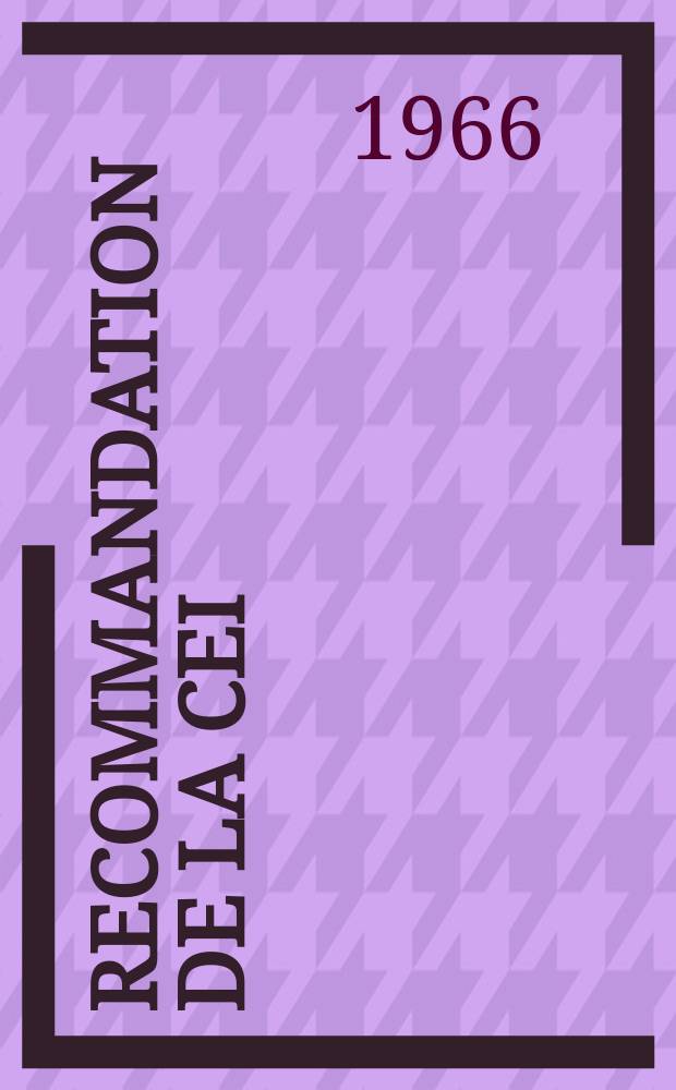 Recommandation de la CEI : Publication : Ventilateurs électriques à colonne, à courant alternatif et régulateurs de vitesse associes