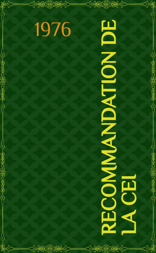 Recommandation de la CEI : Publication : Alimentations stabilisées à sortie en courant continu