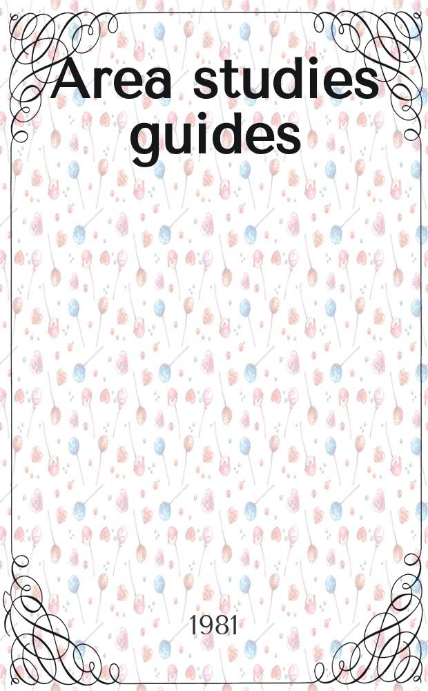 Area studies guides