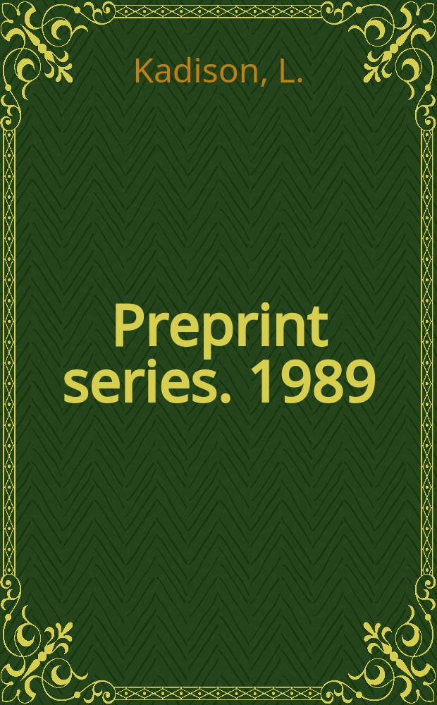 Preprint series. 1989/1990, №23 : Cyclic homology of extension algebras...