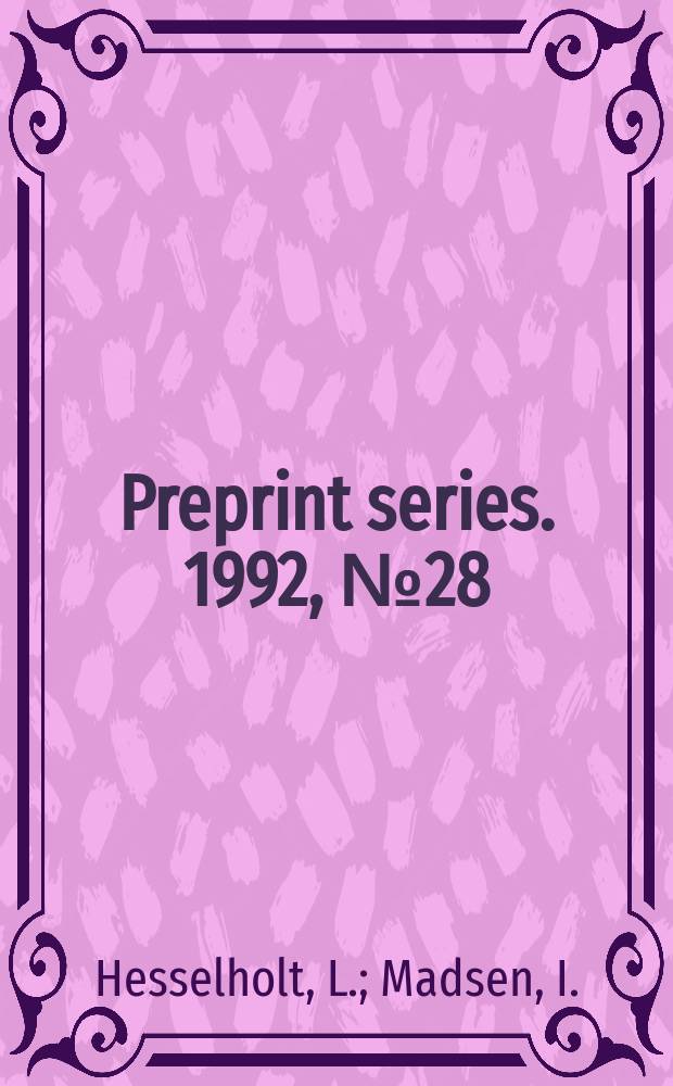 Preprint series. 1992, №28 : The S'-Tate spectrum for J.