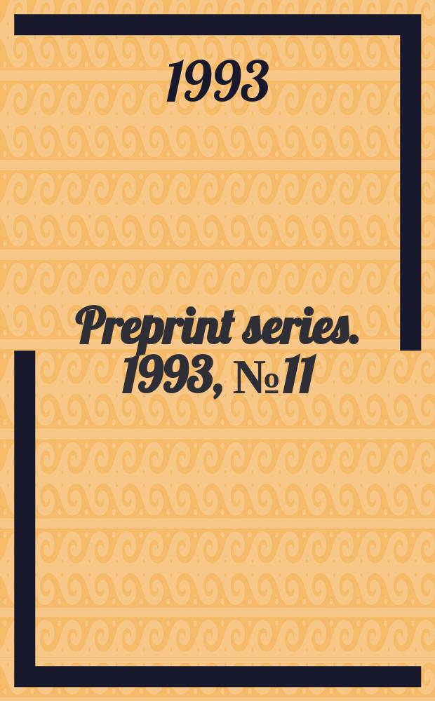 Preprint series. 1993, №11 : On the central limit theorem for aperiodic dynamical systems and applications