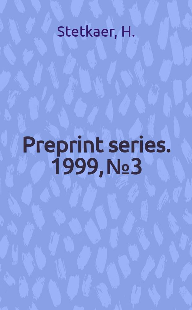 Preprint series. 1999, №3 : D'Alemberts functional equations on metabelian...