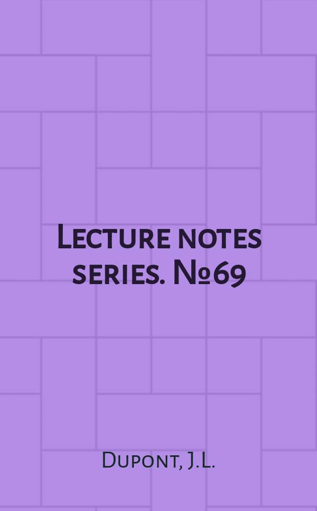 Lecture notes series. №69 : Fibre bundles and Chern-Weil theory
