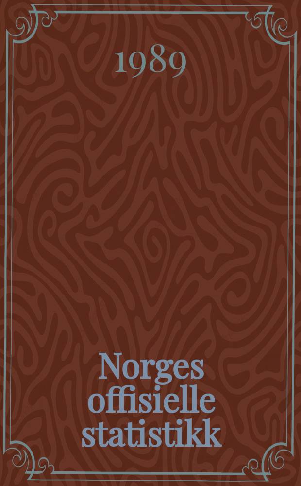 Norges offisielle statistikk