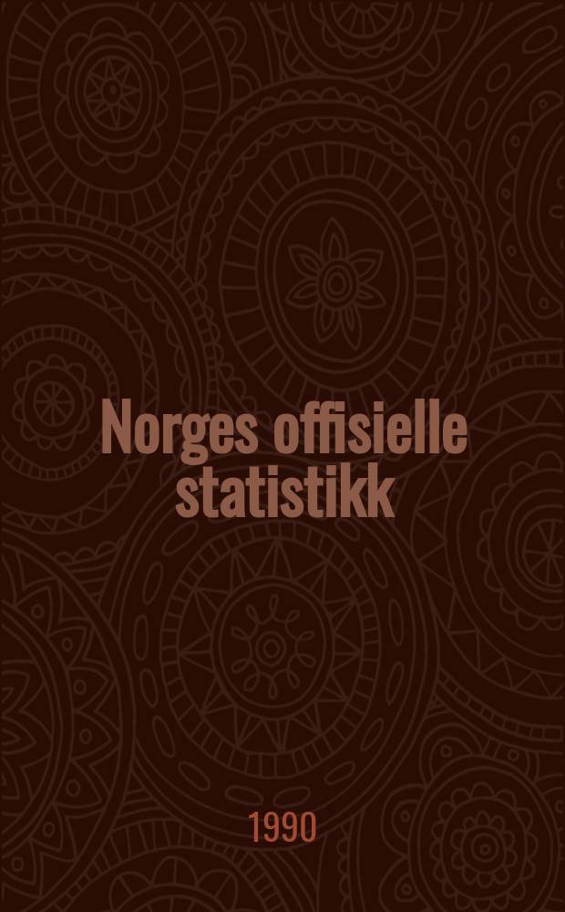 Norges offisielle statistikk