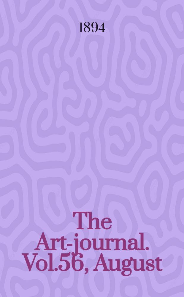 The Art-journal. [Vol.56], August