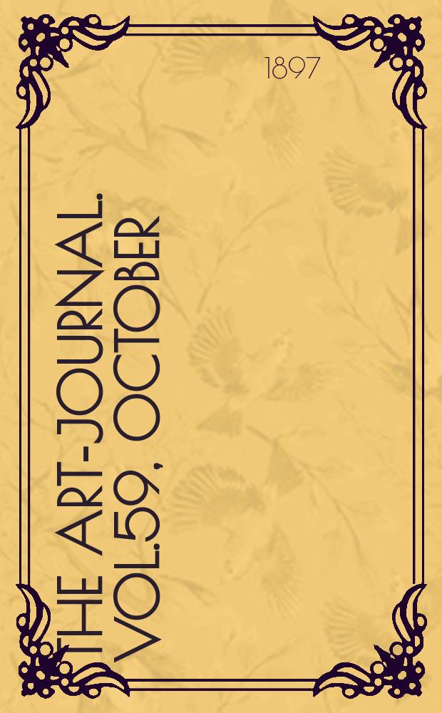 The Art-journal. [Vol.59], October