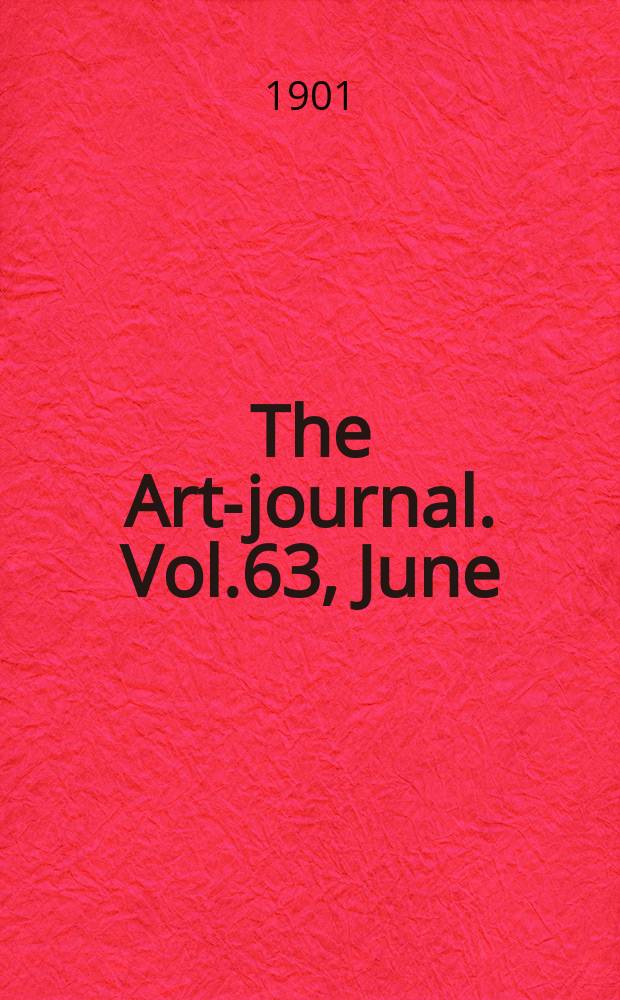 The Art-journal. [Vol.63], June