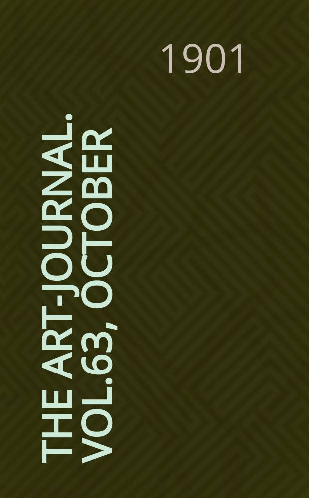 The Art-journal. [Vol.63], October