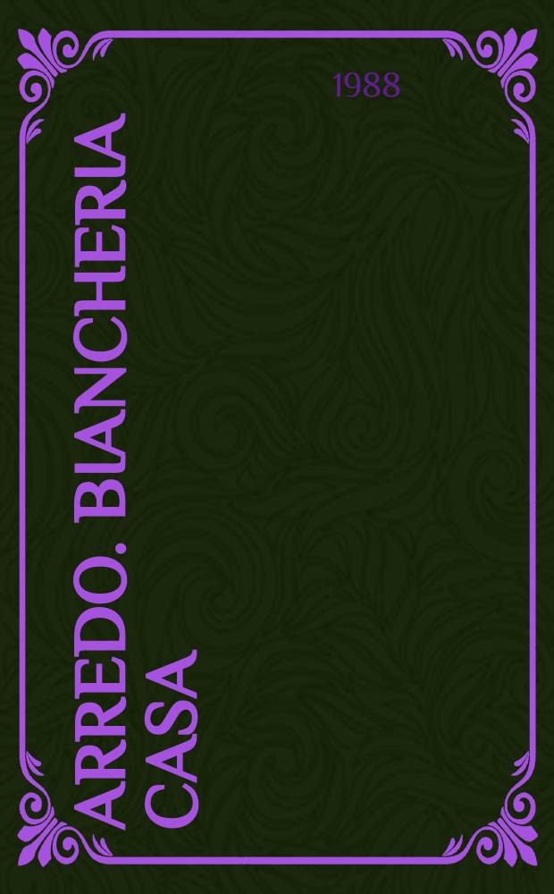 Arredo. Biancheria casa