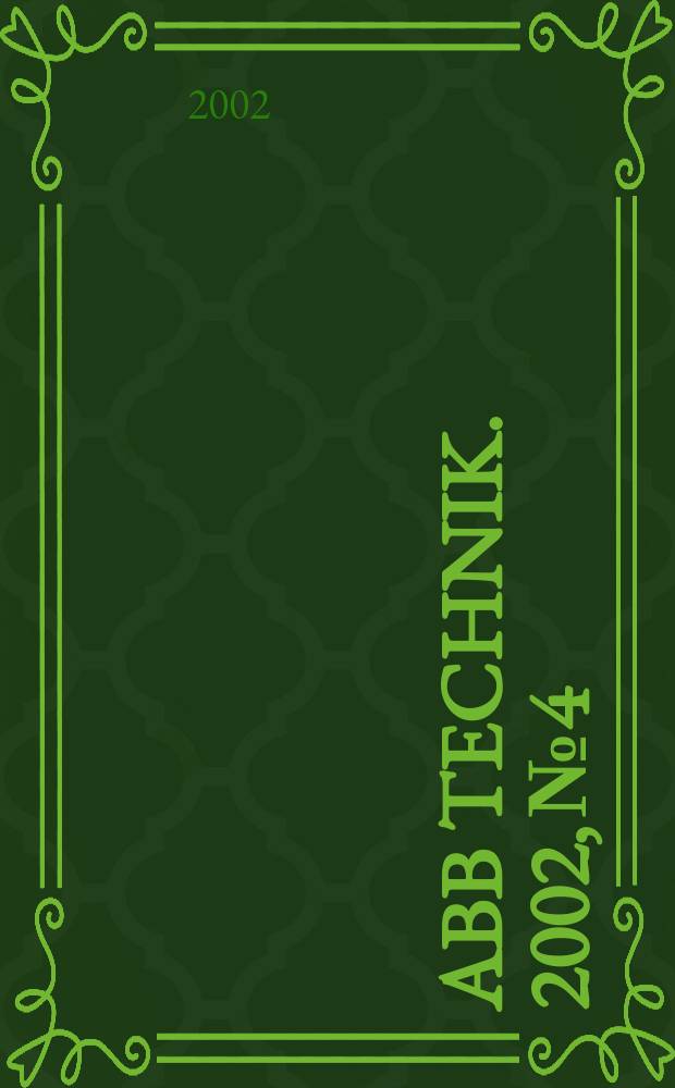 ABB Technik. 2002, №4