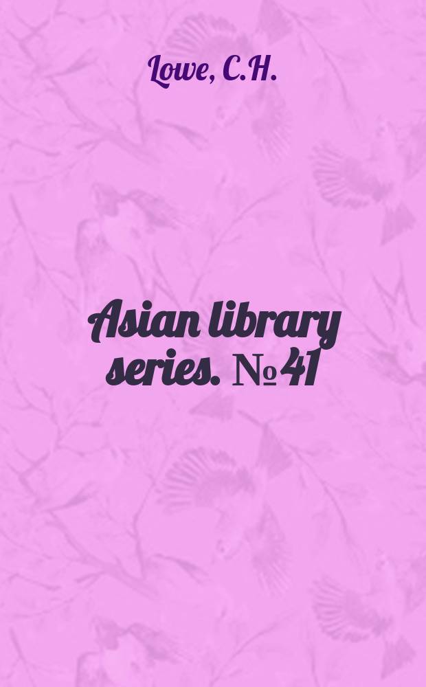 Asian library series. №41 : Facing adversities with a smile