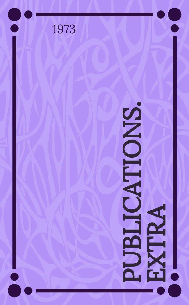 [Publications]. Extra