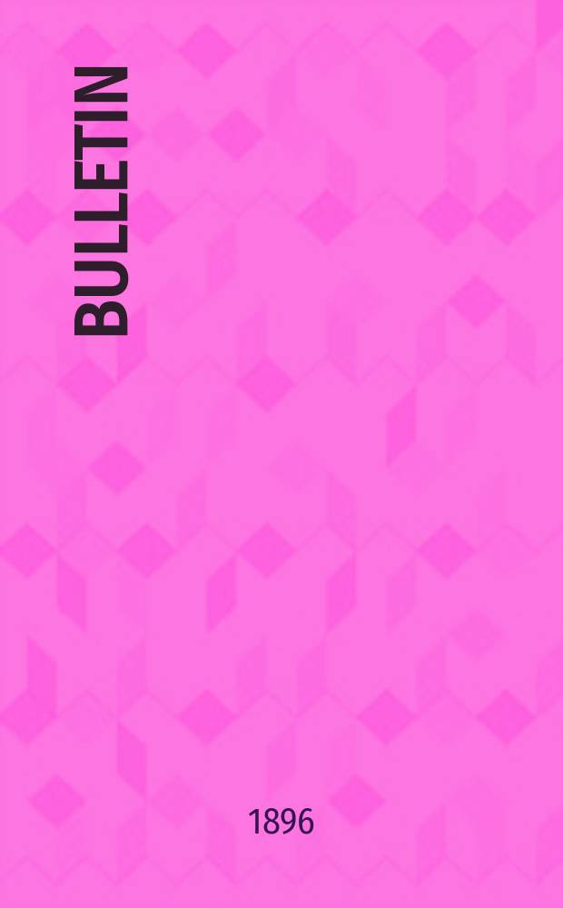 Bulletin