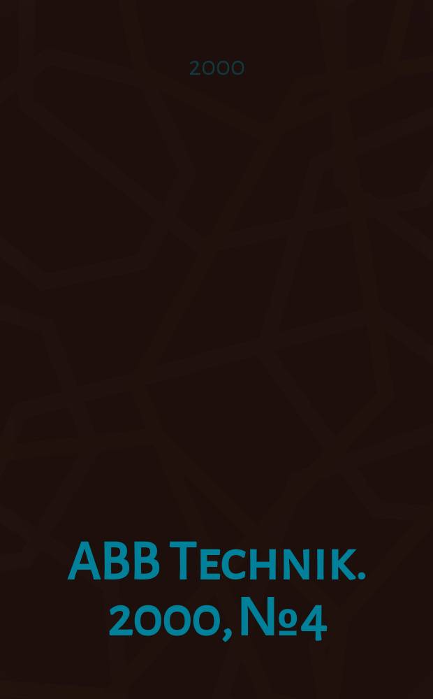 ABB Technik. 2000, №4
