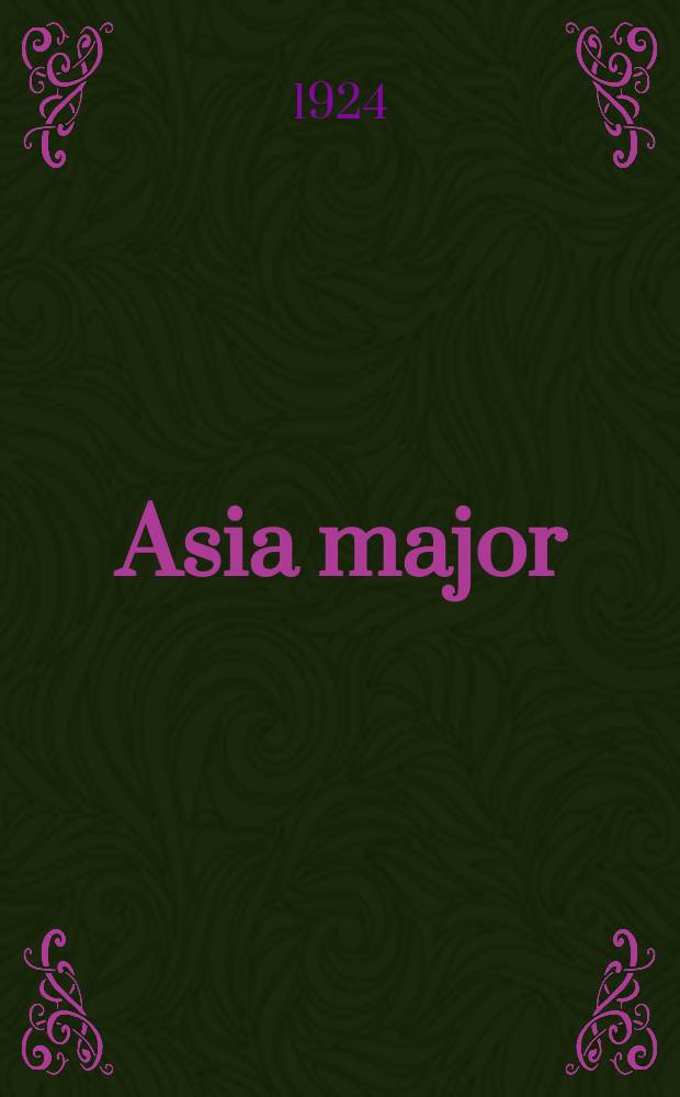 Asia major