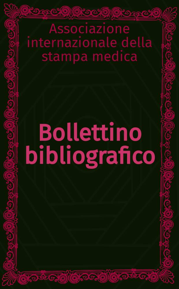 Bollettino bibliografico