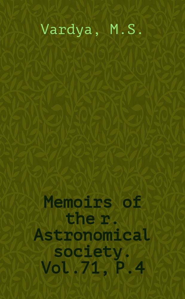 Memoirs of the r. Astronomical society. Vol.71, P.4 : Role of negative ions in late-type stars