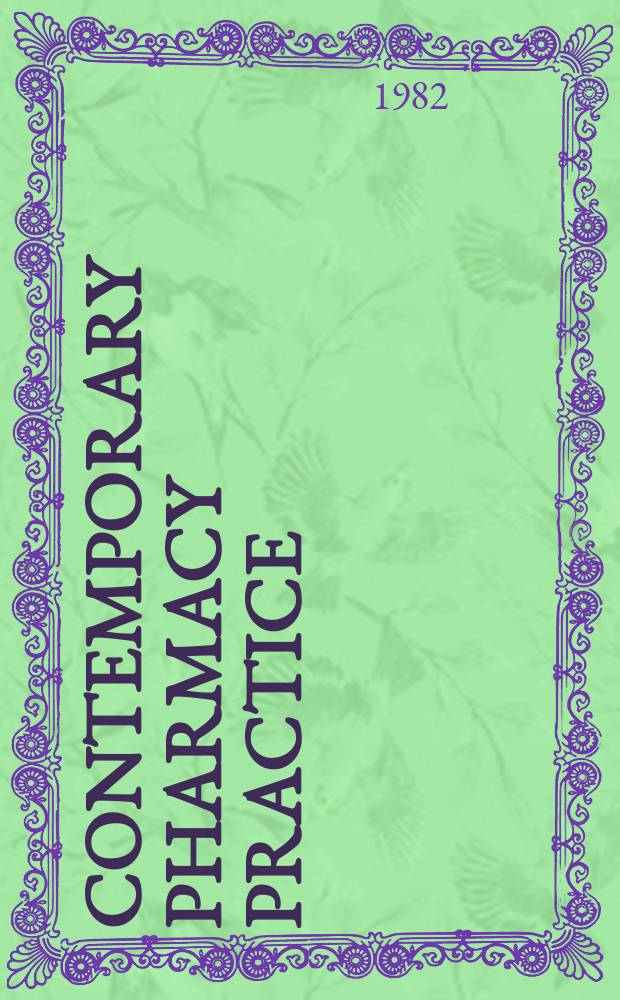 Contemporary pharmacy practice