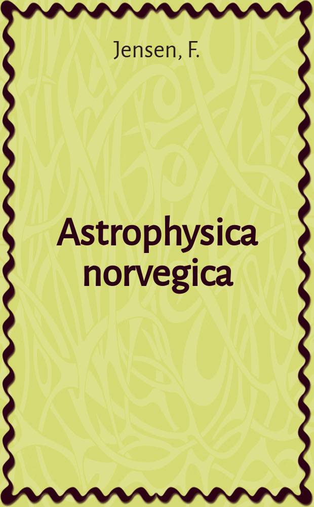 Astrophysica norvegica : Ed. by the Institute of theoretical astrophysics of Oslo University. Vol.8, №5 : Mass losses through evaporation from a completely ionized atmosphere with applications to the solar corona