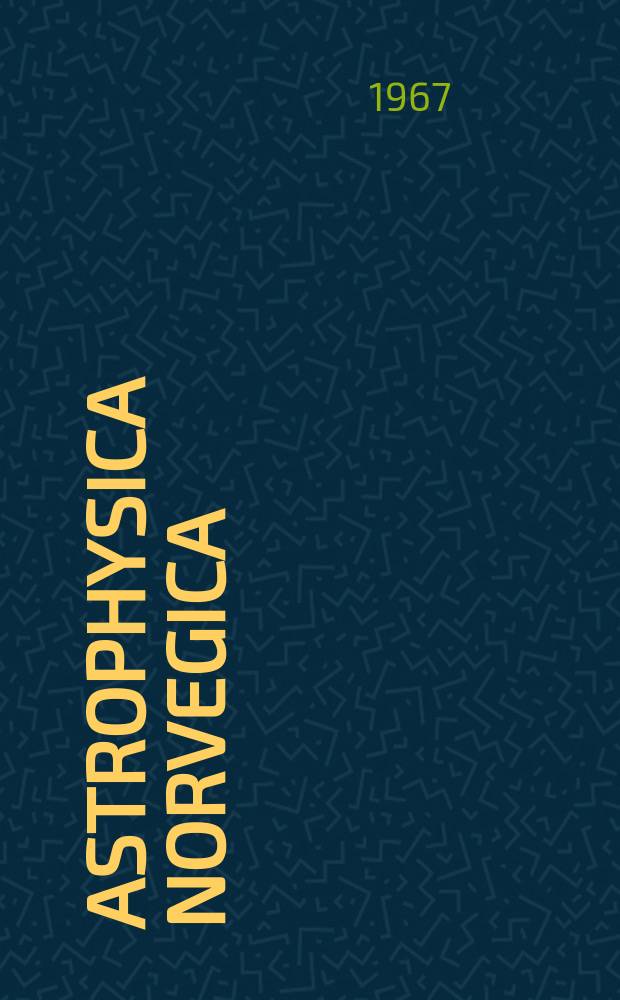 Astrophysica norvegica : Ed. by the Institute of theoretical astrophysics of Oslo University. Vol.10, №8 : On the dynamical theory of a near - earth satellite