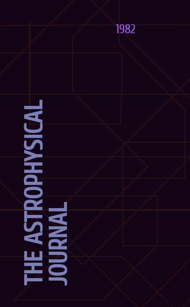 The Astrophysical journal : An international review of spectroscopy and astronomical physics. Vol.263, №2(P.3) : (Annual author and subject index)