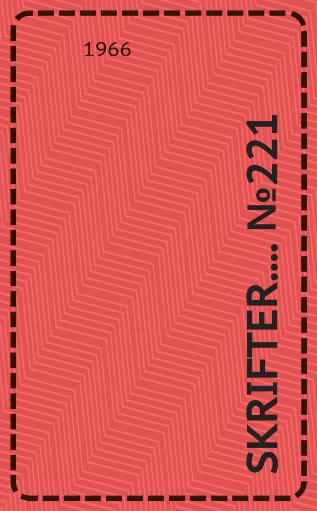 [Skrifter ...]. №221 : Swedish work on brittle - fracture problems in nuclear reactor pressure vessels