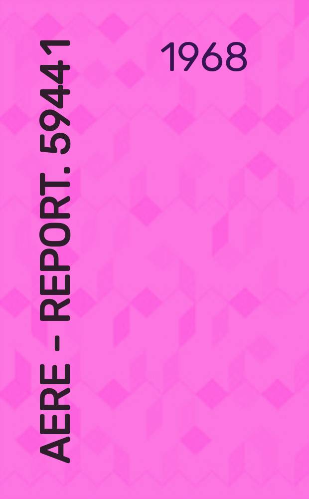 AERE - Report. 5944[1] : The interactions between dislocations and point defects