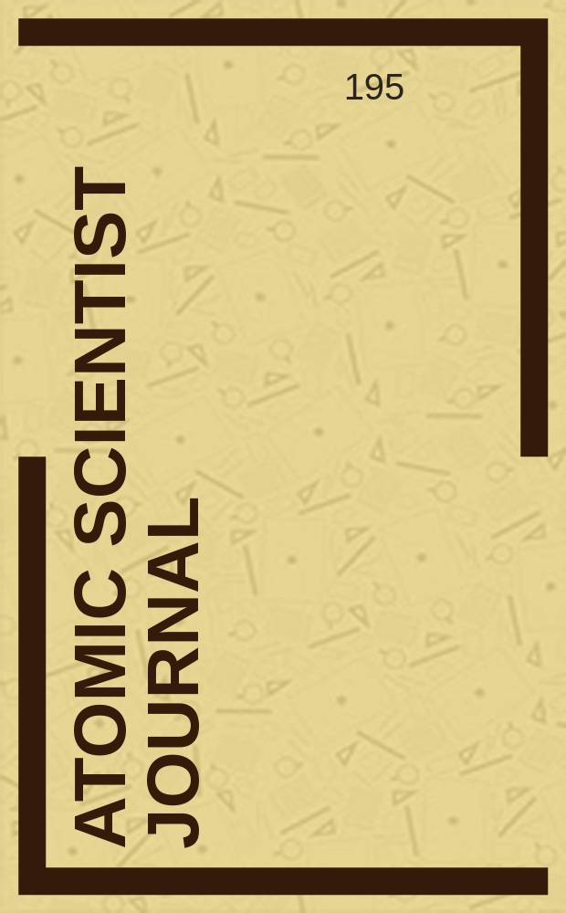 Atomic scientist journal : The journal of the Atomic scientists association (New series). Vol.4, №2