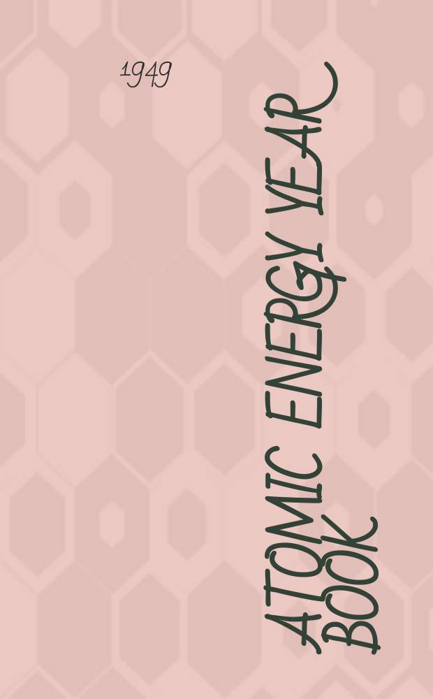 Atomic energy year book