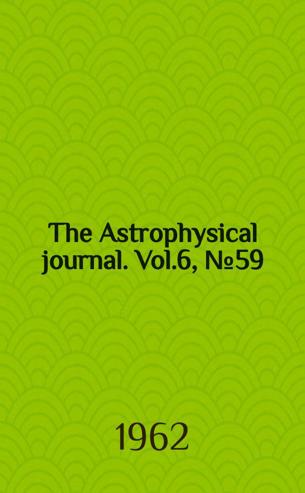 The Astrophysical journal. Vol.6, №59 : Colors and magnitudes for 45 cepheids of the Northern milky way