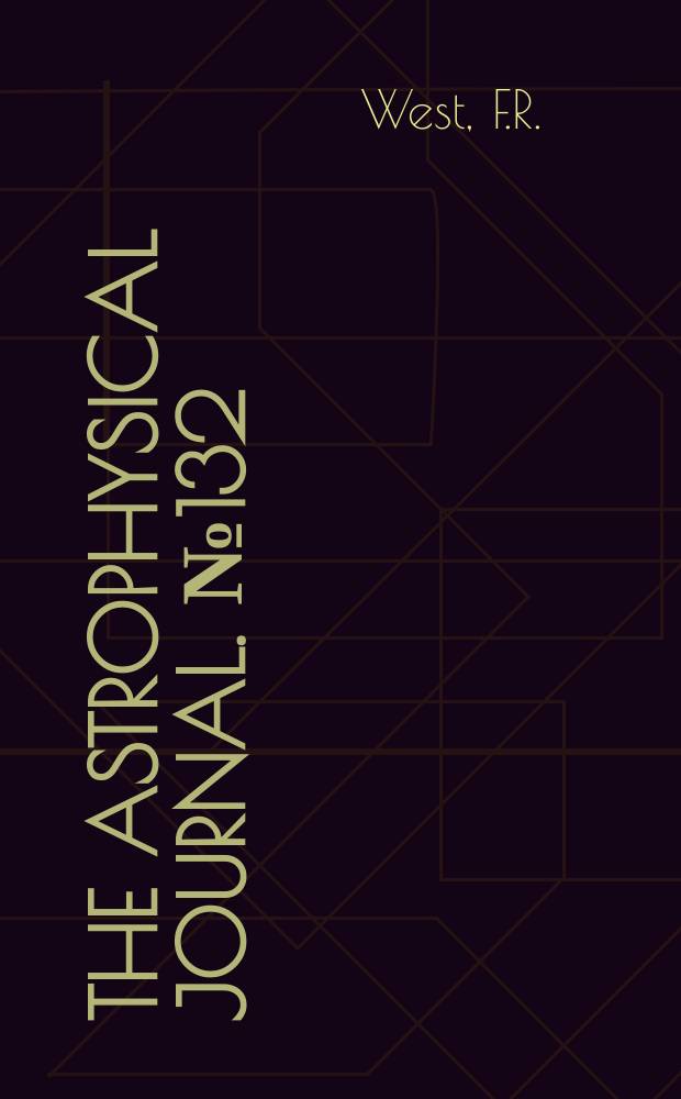 The Astrophysical journal. №132 : Photographic photometry of the galactic cluster M37 and Photographic photometry of the galactic cluster NGC 2420