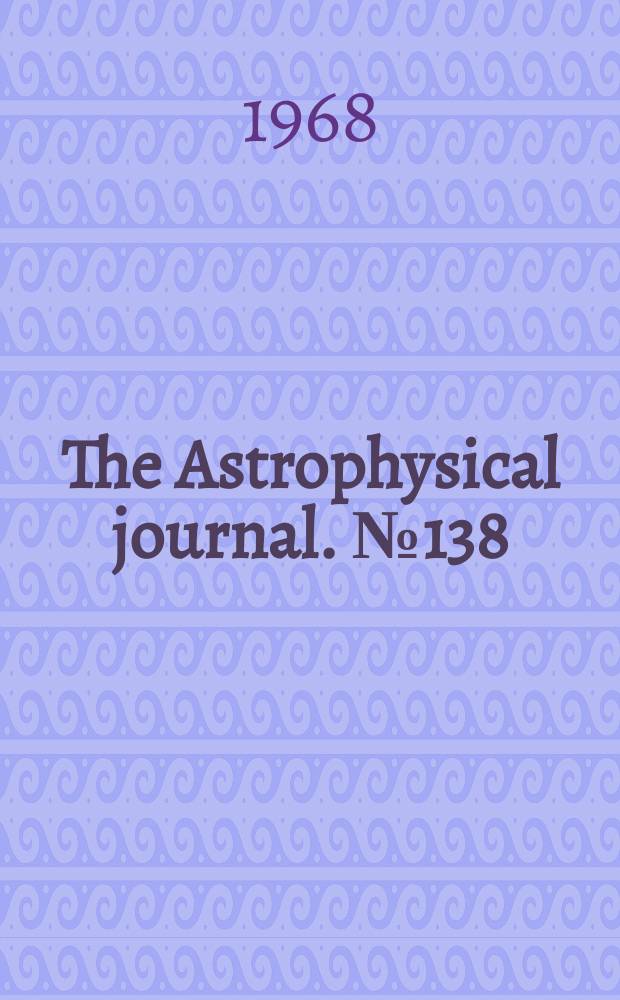 The Astrophysical journal. №138 : The east - west structure of radio sources at 1425 MHz