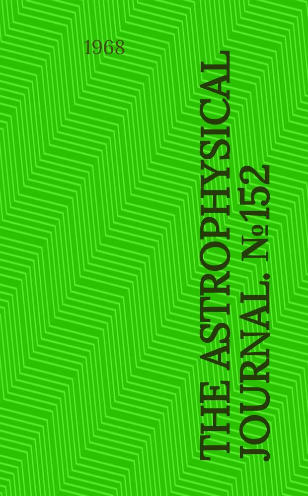 The Astrophysical journal. №152 : Oscillator strengths for electric dipole transitions of hydrogen