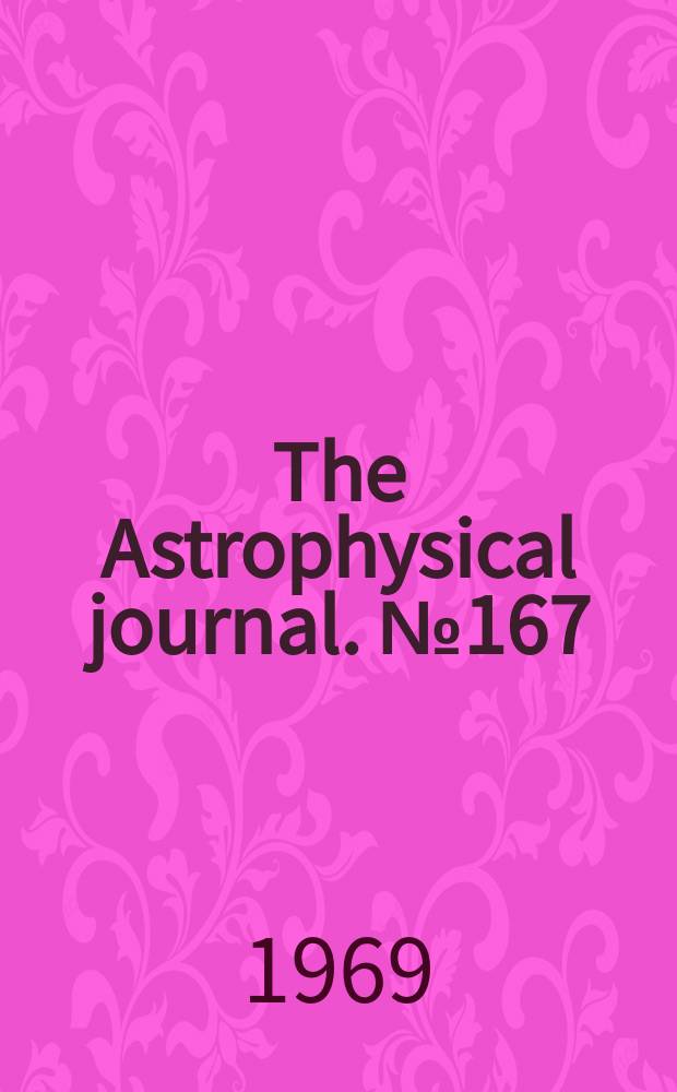The Astrophysical journal. №167 : The Infrared spectrum of Arcturus