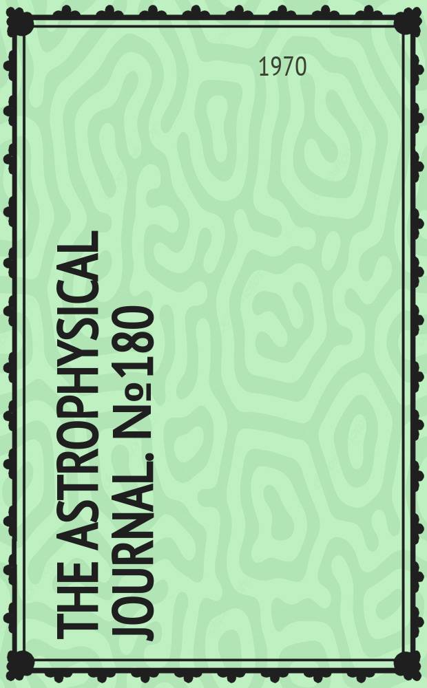 The Astrophysical journal. №180 : A master list of radio sources