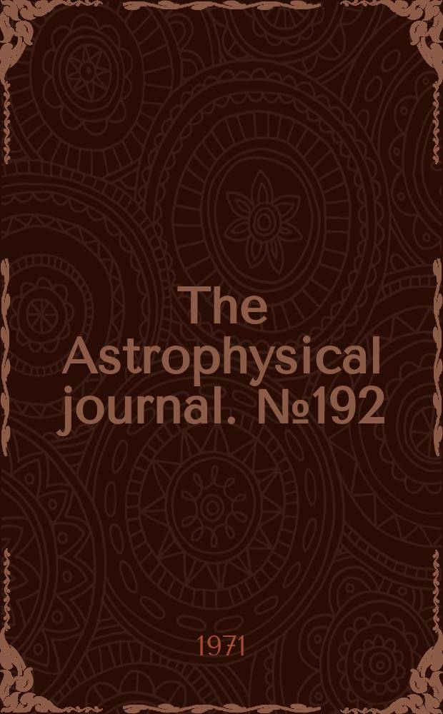 The Astrophysical journal. №192 : Reflection, refraction and coupling of MHD waves at a density step