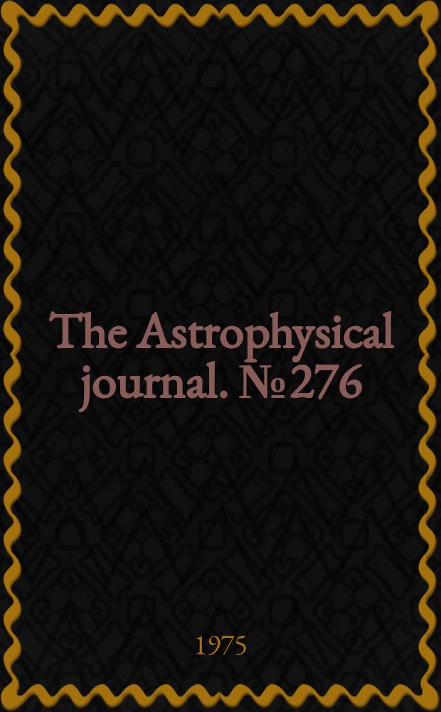The Astrophysical journal. №276 : Observations of large - amplitude red variables
