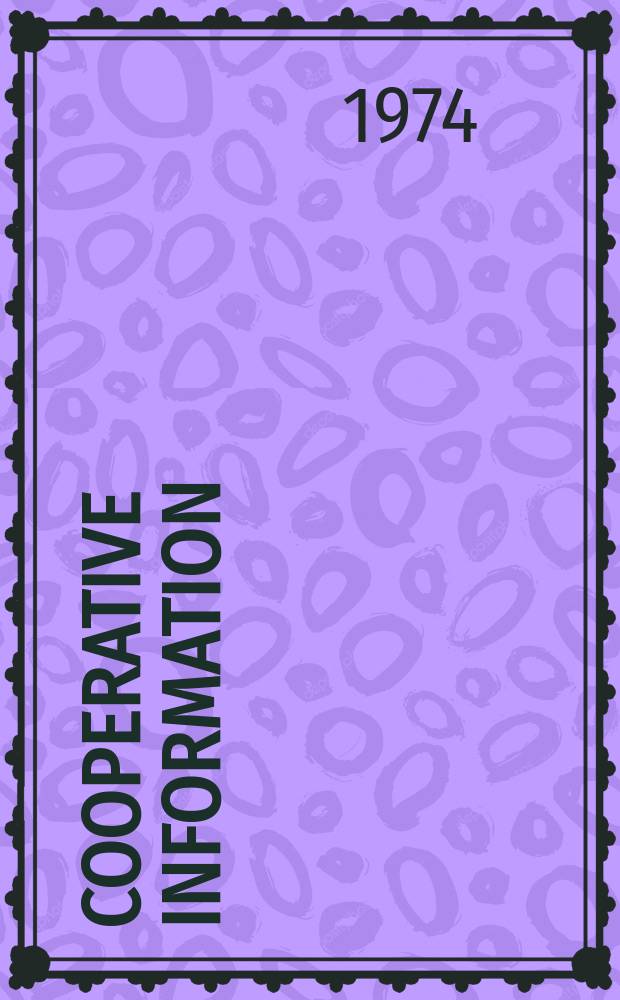 Cooperative information