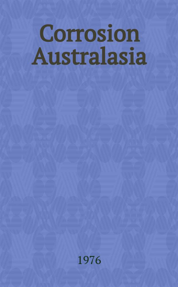 Corrosion Australasia
