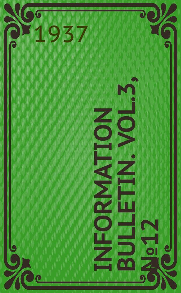 Information bulletin. Vol.3, №12 : Aviation in China